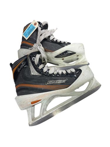 Used Bauer SUPREME ELITE GOALIE SKATES Senior Hockey Skate Senior 5 11735-S000362419