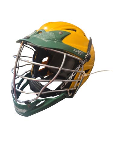 Used Cascade CPXR Lacrosse Helmet Yellow One 9Size 11735-S000363712