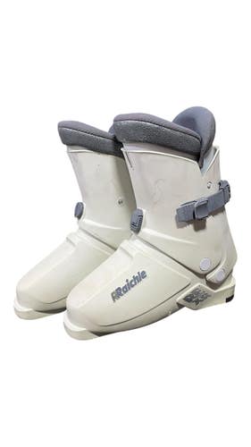 Used Raichle REXR Womens DH Ski Boot White 250 MP - M07 - W08 11735-S000360038
