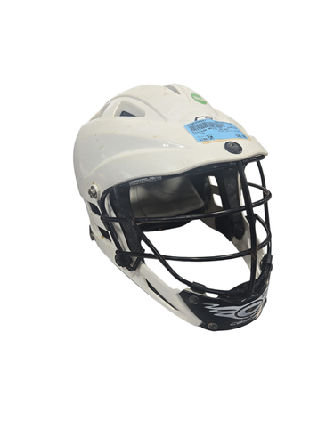 Used Cascade CS WHITE HELMET Lacrosse Helmet White SM 11735-S000359897