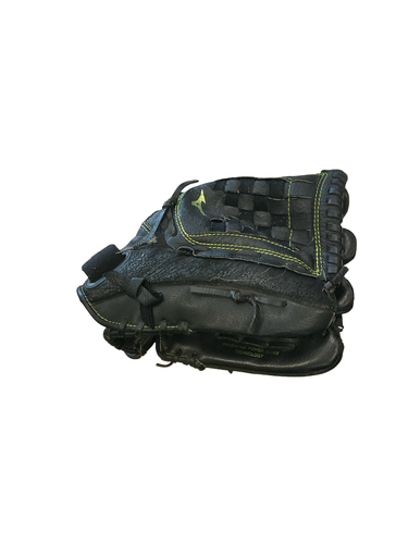 Used Mizuno FASTPITCH VFLEX RH Throw Fastpitch Gloves Black 12" 11859-S000034472