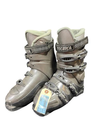 Used Tecnica 70 Mens DH Ski Boot Grey 250 MP - M07 - W08 11735-S000358978