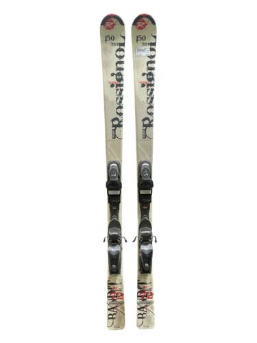 Used Rossignol BANDIT Mens DH Ski/Binding White 150 cm 11873-S000234213