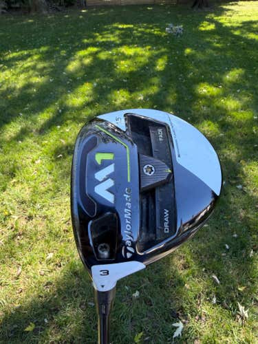 TaylorMade M1 3-Wood 15 Kuro Kage Stiff Flex Lefty 43" NICE