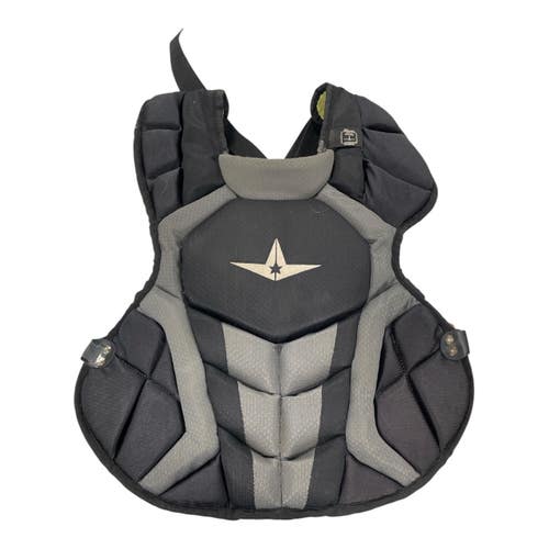 Used All-Star CPCC912S7X Catchers Chest Protector Black Youth 11735-S000367567