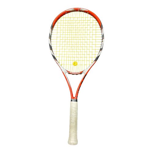 Used Head OVERSIZE RADICAL Adult Tennis Racquet Orange 4 5/8" 11735-S000367525