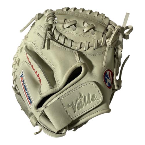 Used VALLE TRAINING MITT BB/SB Catchers LH Throw Silver 28" 11735-S000365575