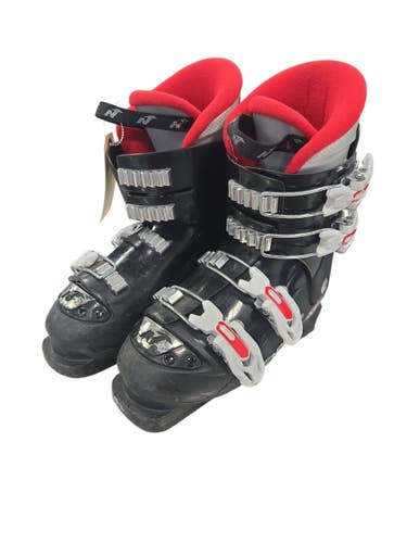 Used Nordica GP TJ Boys DH Ski Boot Black 225 MP - J04.5 - W5.5 11735-S000364980