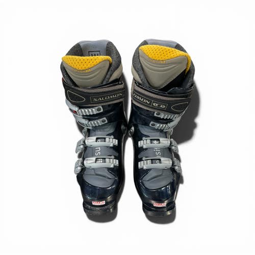 Used Salomon SALOMON SENSIFIT Womens DH Ski Boot Navy Blue 245 MP - M06.5 - W07.5 11735-S000361575