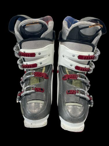 Used Rossignol INTENSE Mens DH Ski Boot White And Grey 255 MP - M07.5 - W08.5 11735-S000357663