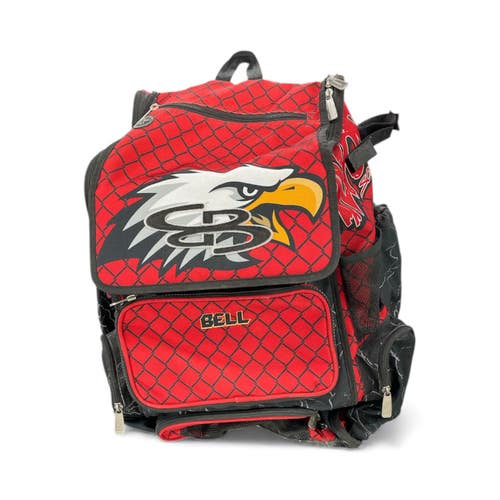Used Bombah PLAYER BACKPACK BB/SB Player Backpack Red 11735-S000348877