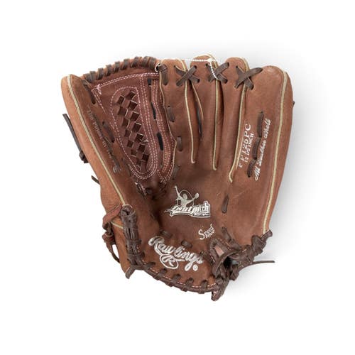 Used Rawlings FP125PC BB/SB Glove RH Throw Brown 12 1/2" 11735-S000369736