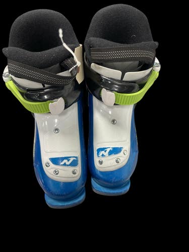 Used Nordica FIRE ARROW TEAM 1 Boys DH Ski Boot Royal Blue 175 MP - Y11 11735-S000357722