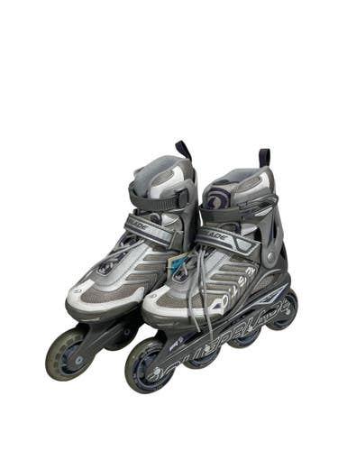 Used Rollerblade SPIRIT BLADE W Senior Rec Fitness Skates Grey Senior 8.5 11735-S000363564