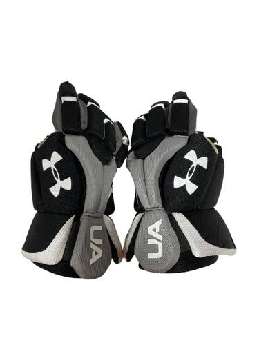 Used Under Armour Lacrosse Gloves Mens Black SM 11735-S000362829