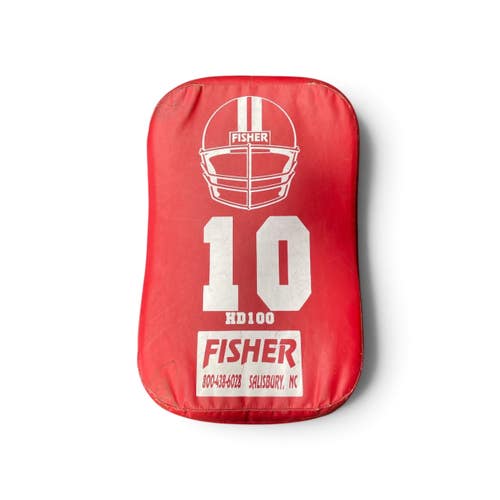 Used Fischer HD100 BLOCK PAD FB Blocking Pad Red 11735-S000370144