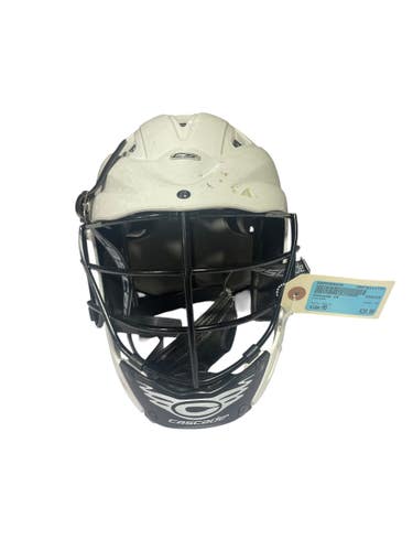 Used Cascade CS Lacrosse Helmet White MD 11735-S000366626