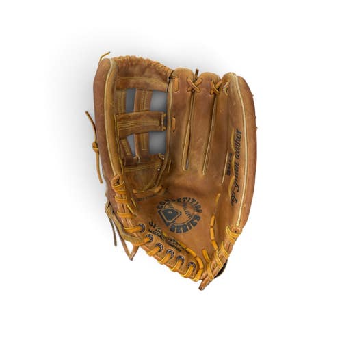 Used Spalding COMPETITION SERIES BB/SB Glove RH Throw Brown 14" 11735-S000369734