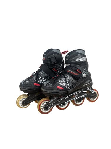 Used Bladerunner PHOENIX Junior Rec Fitness Skates Black Adjustable 11735-S000366280