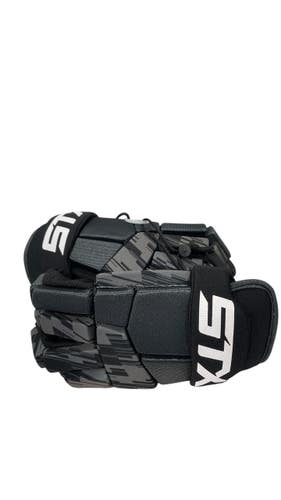 Used STX STX STALLION 75 Lacrosse Gloves Mens Black MD 11735-S000360422