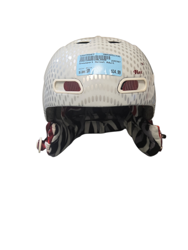 Used Snowsport Helmet Adult White SM 11735-S000358979