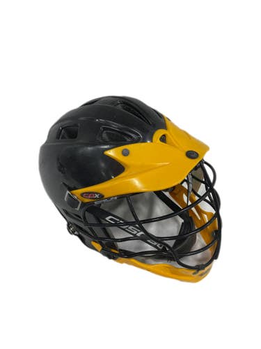 Used Cascade CPX Lacrosse Helmet Black And Gold MD 11735-S000348805