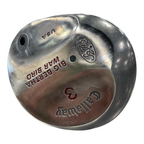 Used Callaway BIG BERTH WARBIRD Mens Fairway Wood RH 3 Wood 11735-S000370370