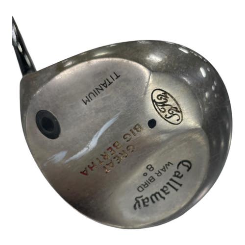 Used Callaway WAR BIRD GREAT BIG BERTHA Mens Driver RH 8.0 Degree 11735-S000369161
