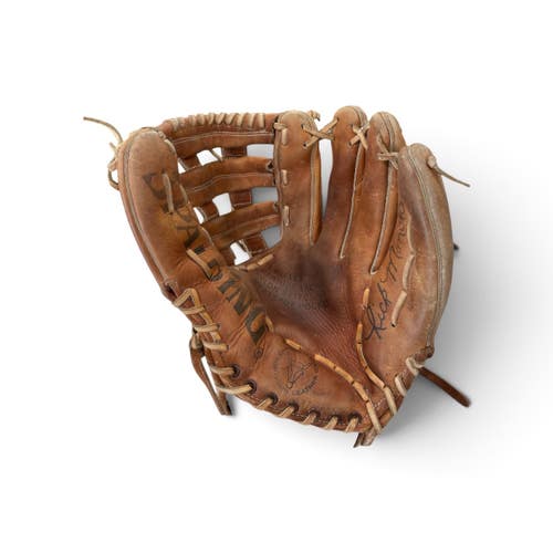 Used Spalding RICK MONDAY BB/SB Glove RH Throw Brown 12 1/2" 11735-S000369442