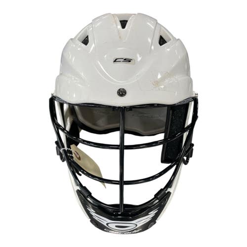 Used Cascade CS Lacrosse Helmet White MD 11735-S000367064