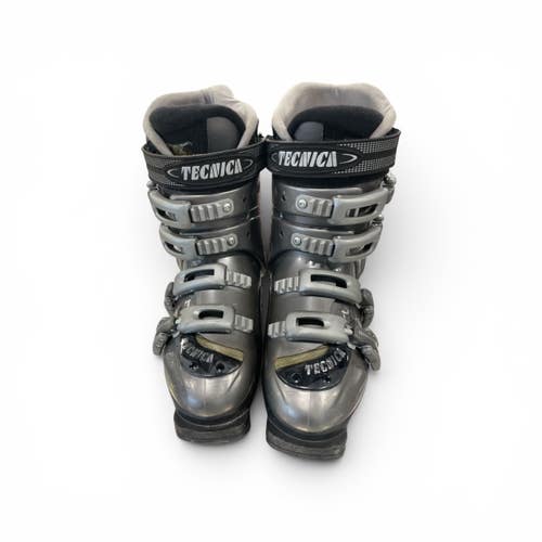 Used Tecnica DUO 70 Womens DH Ski Boot Grey 255 MP - M07.5 - W08.5 11735-S000365023
