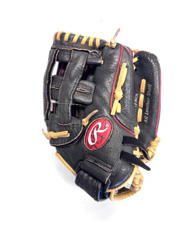 Used Rawlings HIGHLIGHT BB/SB Glove RH Throw Black 11 1/2" 11860-S000317239