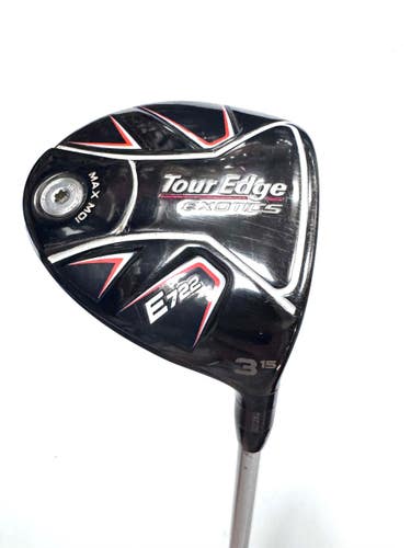 Used Tour Edge EXOTICS E722 Mens Fairway Wood RH 3 Wood 11860-S000317221