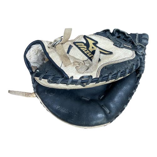 Used Mizuno PROSPECT POWER CLOSE BB/SB Catchers RH Throw Tan 31" 11735-S000370190