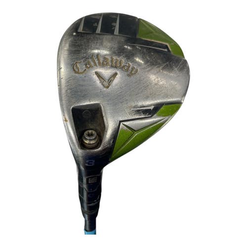 Used Callaway CRINITY Mens Fairway Wood LH 3 Wood 11735-S000365815