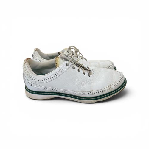 Used Adidas Mens Golf Shoes White Senior 11.5 11735-S000366389