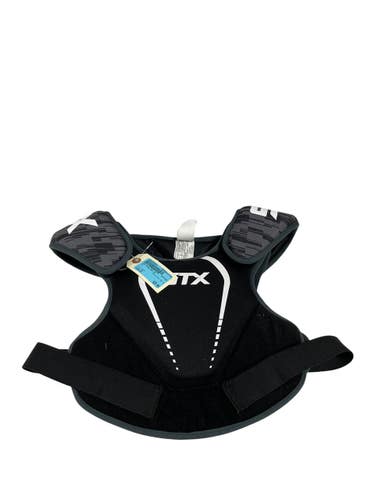 Used STX STALLION 75 Lacrosse Shoulder Pads Black LG 11735-S000362883
