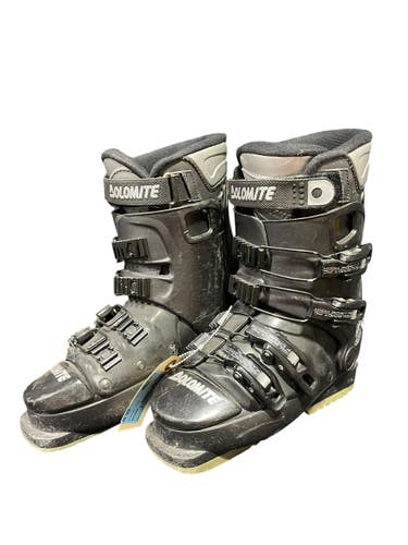 Used SOLOMITE Boys DH Ski Boot Black 270 MP - M09 - W10 11735-S000358938