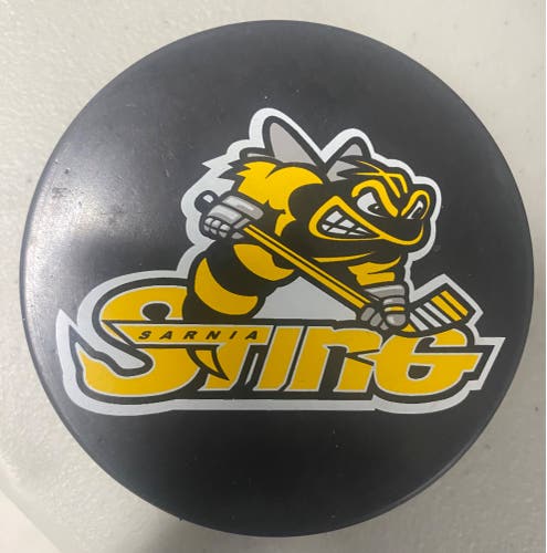 Sarnia Sting puck OHL