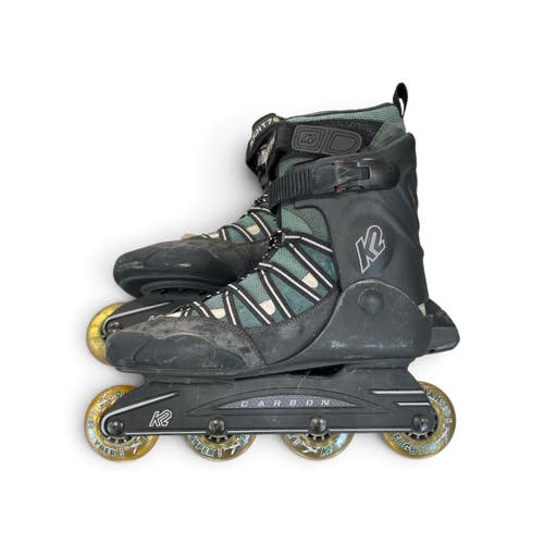 Used K2 CARBON Senior Rec Fitness Skates Black Senior 12 11735-S000370446