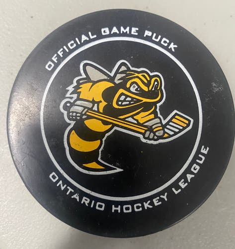Sarnia Sting puck OHL