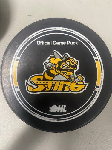 Sarnia Sting puck OHL