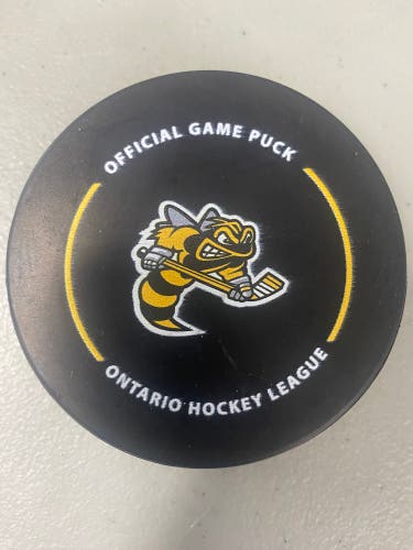 Sarnia Sting puck OHL 26/27 season