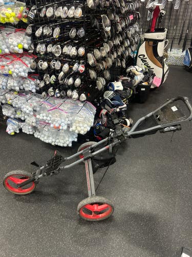 Used Sun Mountain GX SPEED CART Golf Cart 3 Wheel 11337-S000499081