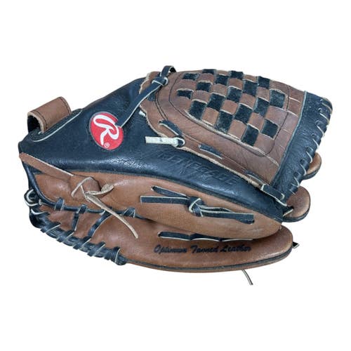 Used Rawlings RENEGADE RS1208 BB/SB Glove RH Throw Brown 12" 11735-S000370191