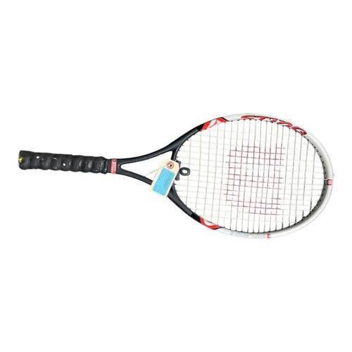 Used Wilson STING Adult Tennis Racquet White 4 1/2" 11735-S000368470