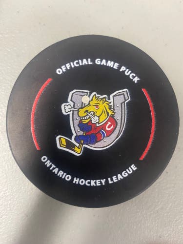 Barrie Colts puck OHL 26-27 season