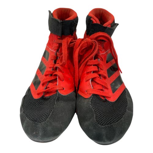 Used Adidas Wrestling Shoes Red Junior 05 11735-S000361629