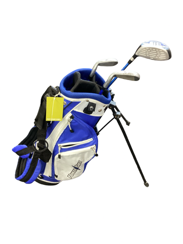 Used Powerbilt POWERBILT Jr Package Set RH Royal Blue 4 Piece 11613-S000191744
