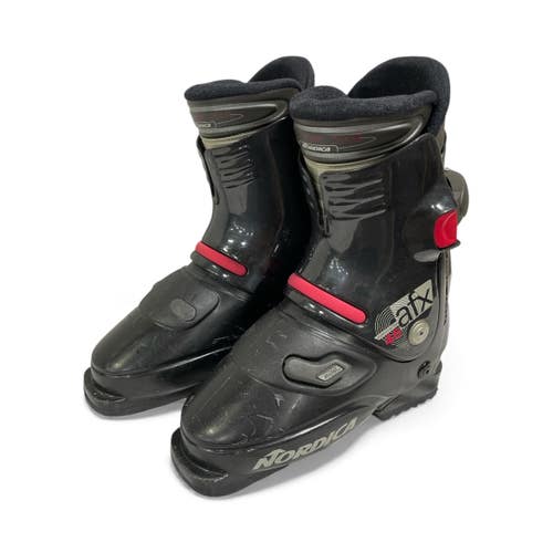 Used Nordica AFX 46 Mens DH Ski Boot Black 240 MP - J06 - W07 11735-S000355855